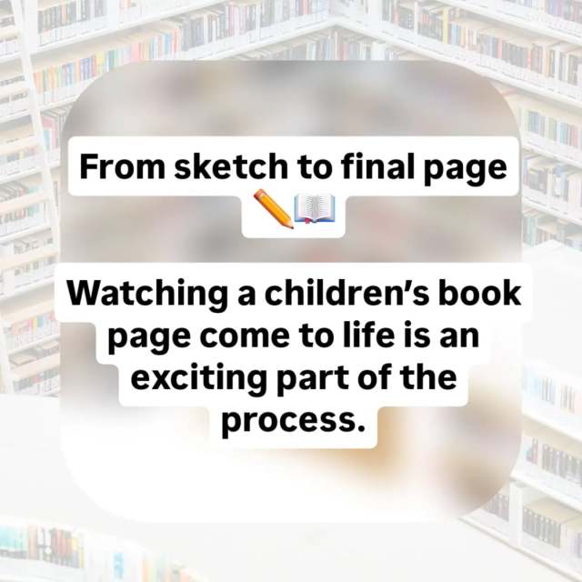 Working on a children's picture book through each of the stages, takes time. 

Looking back, I started on the first draft of the text  in October 2025.

And after a few revisions and almost nightly readings for my daughter did I take the leap and decide to develop it into a picture book.

With over 12 full complete pages and another 10 in progress, I'm looking forward to completing the project.

Target release date: August 2026

(It's been so much fun that the text for the second book in the series is complete and sketches in progress. 😊)

#childrensbookauthor #kidlit #childrensbookstagram #picturebookauthor